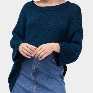 UGG Nova Sweater in Dark Denim - S